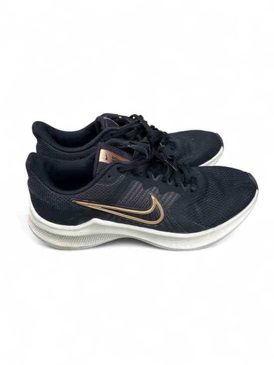 Nike Shoes - Nike Downshifter 11 Black Gold Running Sneakers Women’s 7.5 Athleisure Gym Shoes